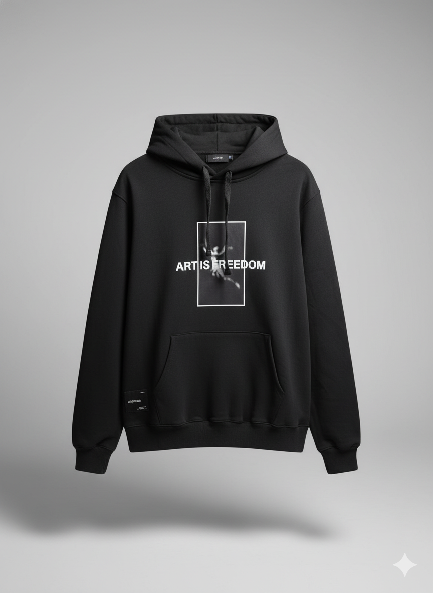 Hoodie “Art Is Freedom” – Edición Limitada