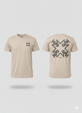 CAMISETA BEIGE HORMA NORMAL