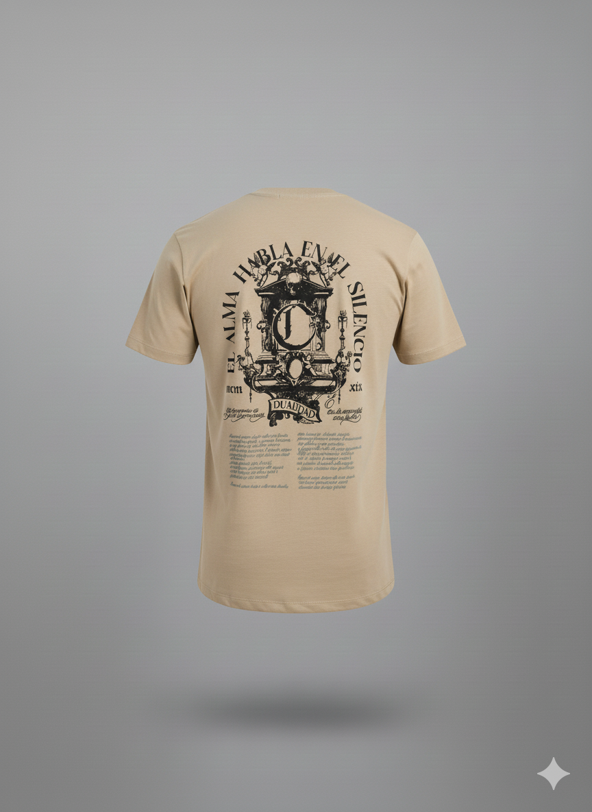 CAMISETA BEIGE HORMA NORMAL