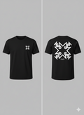 CAMISETA NEGRA HORMA REGULAR