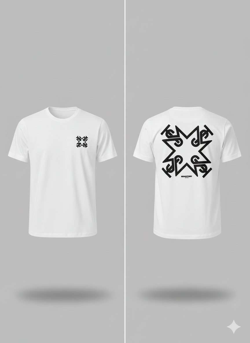 CAMISETA BLANCA HORMA REGULAR