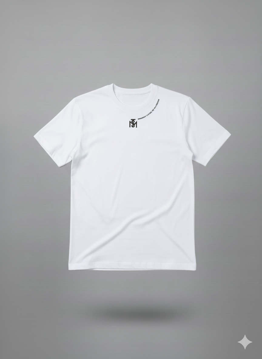 CAMISETA BLANCA HORMA REGULAR