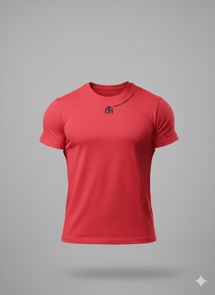 CAMISETA ROJA HORMA REGULAR