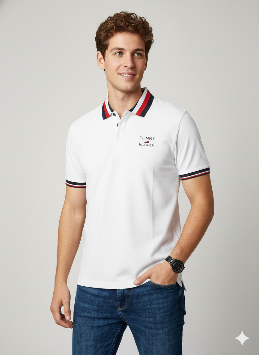 POLO PREMIUM BLANCA