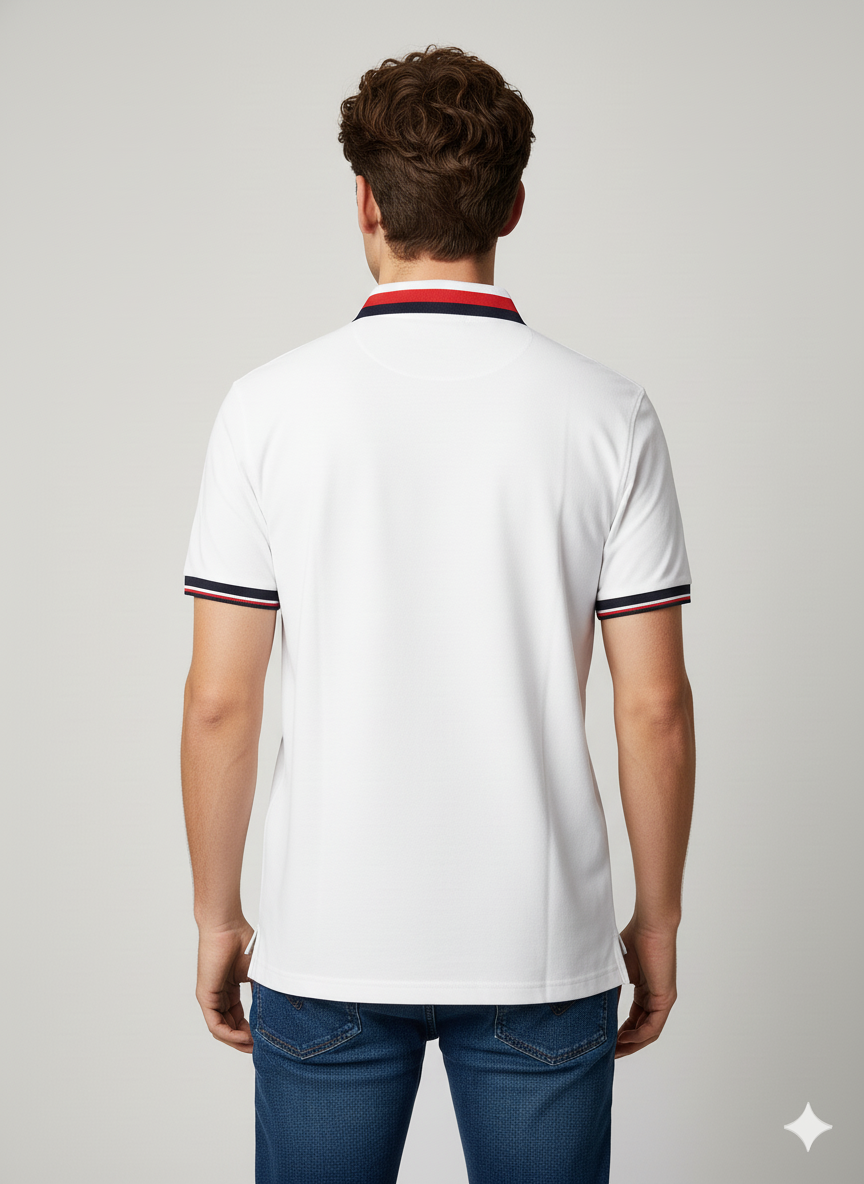 POLO PREMIUM BLANCA