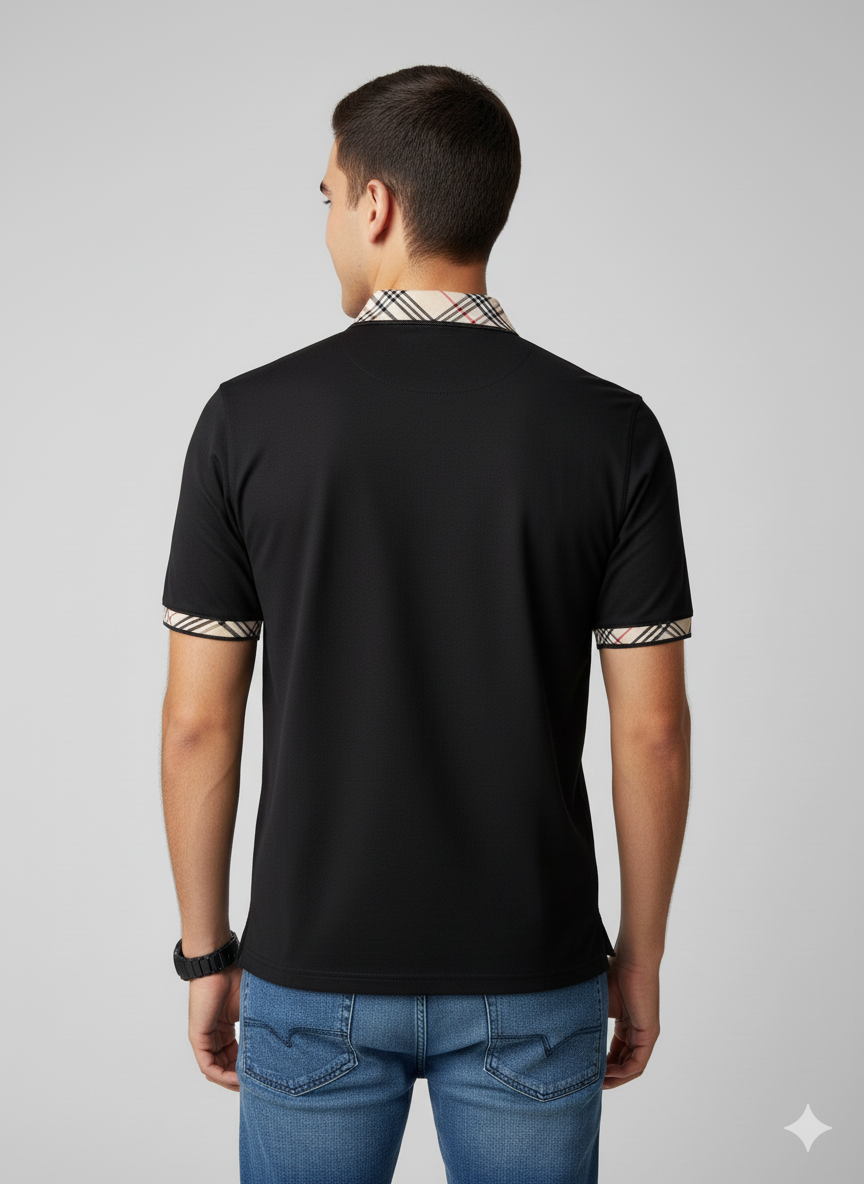POLO PREMIUM NEGRO