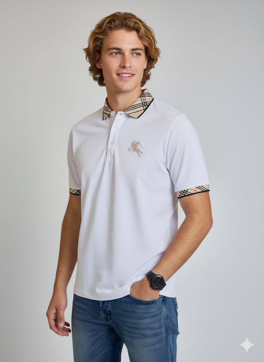 POLO PREMIUM BLANCA