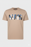 Camiseta khaki Estampada Estilo Moderno