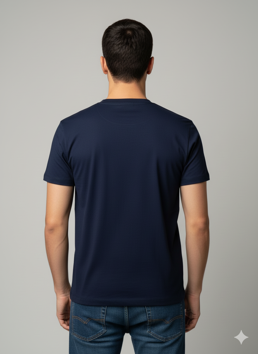 CAMISETA PREMIUM AZUL OSCURO