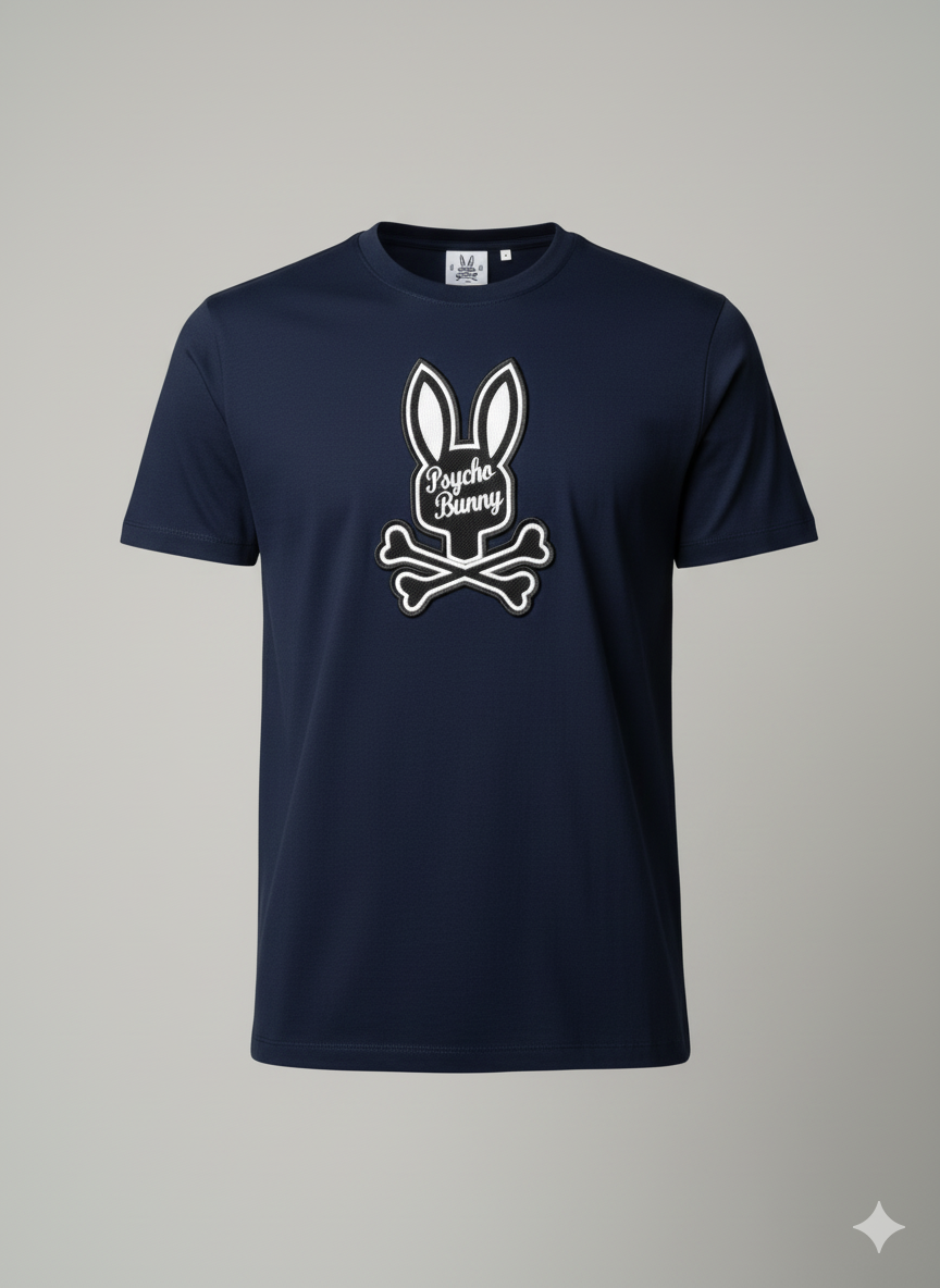 CAMISETA PREMIUM AZUL OSCURO
