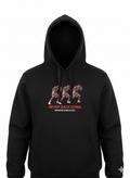 Buzo Negro Oversize “Never Back Down” – Estilo Deportivo y Actitud Urbana