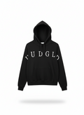 Buzo Negro Oversize con Diseño Minimalista – Estilo Urbano Contemporáneo