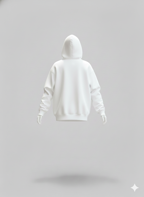 Buzo Blanco Oversize – Estilo y Comodidad