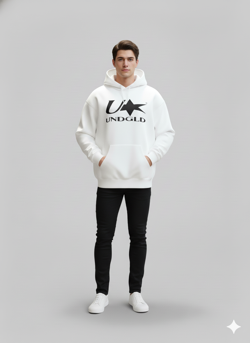 Buzo Blanco Oversize – Estilo y Comodidad