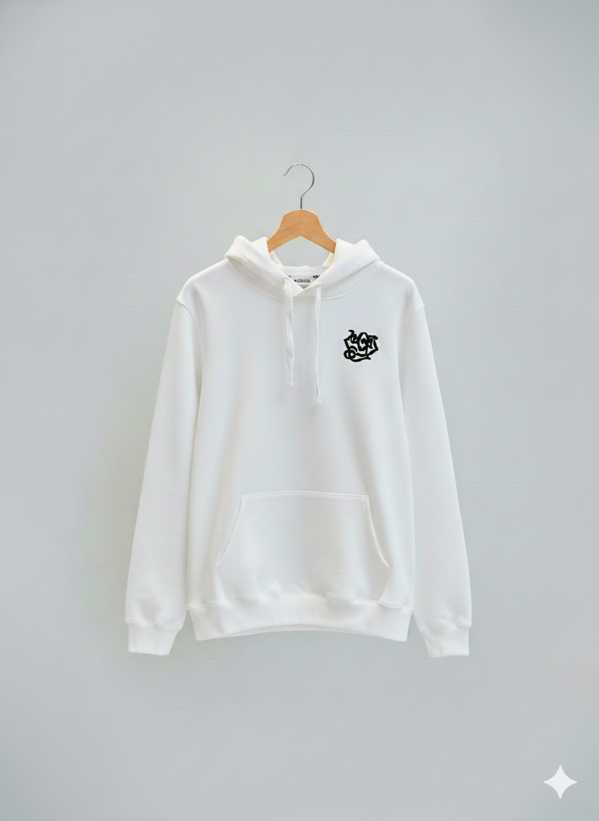 Buzo Blanco Oversize – Diseño Limpio y Moderno