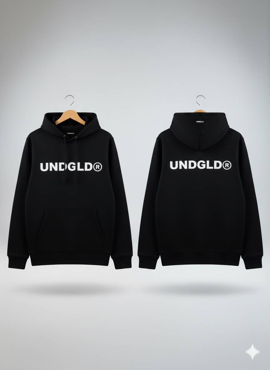 Buzo Hoodie Negro Premium