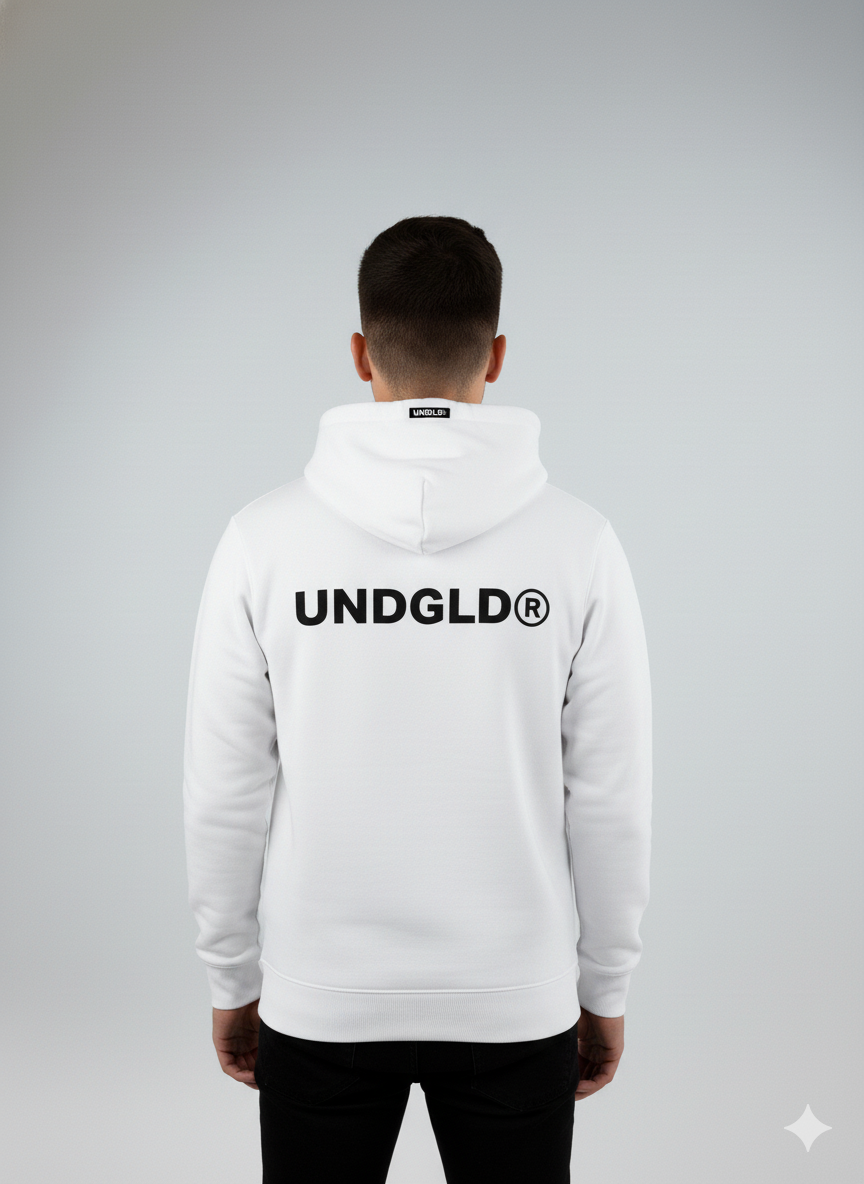 Buzo Hoodie Blanco Premium