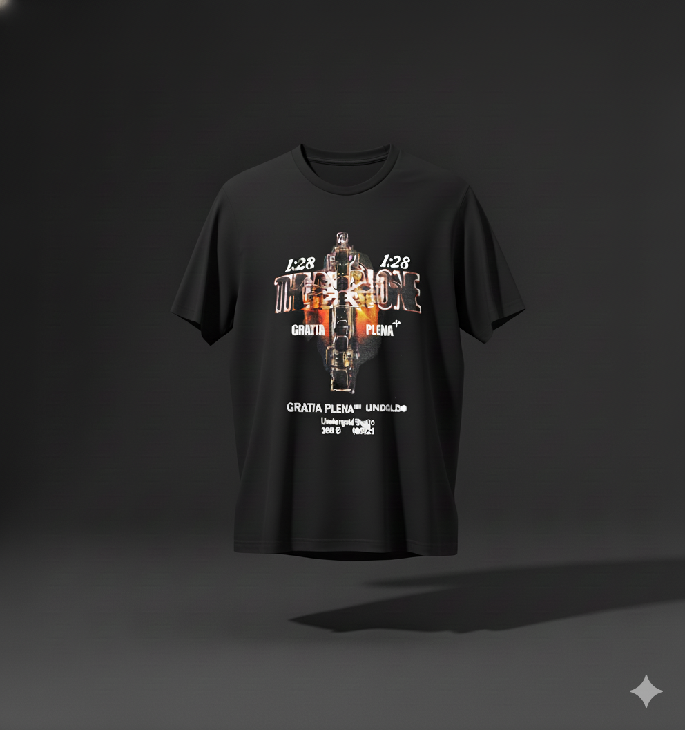 CAMISETA OVERSIZE UNDER GOLD