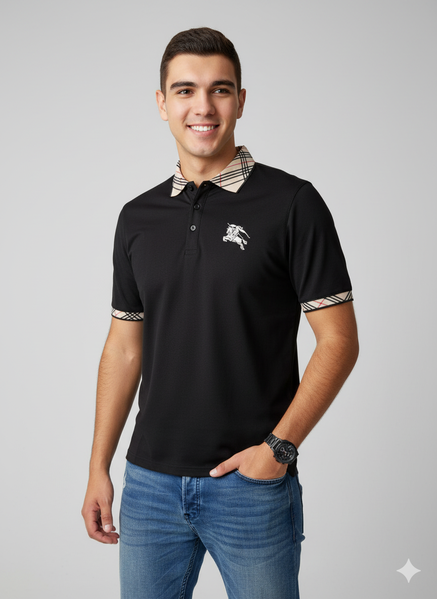 POLO PREMIUM NEGRO