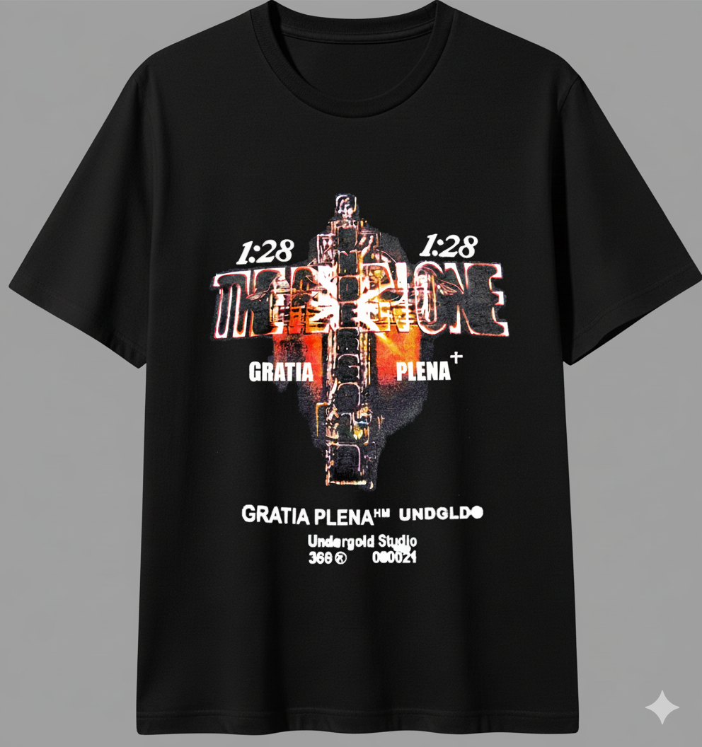 CAMISETA OVERSIZE UNDER GOLD