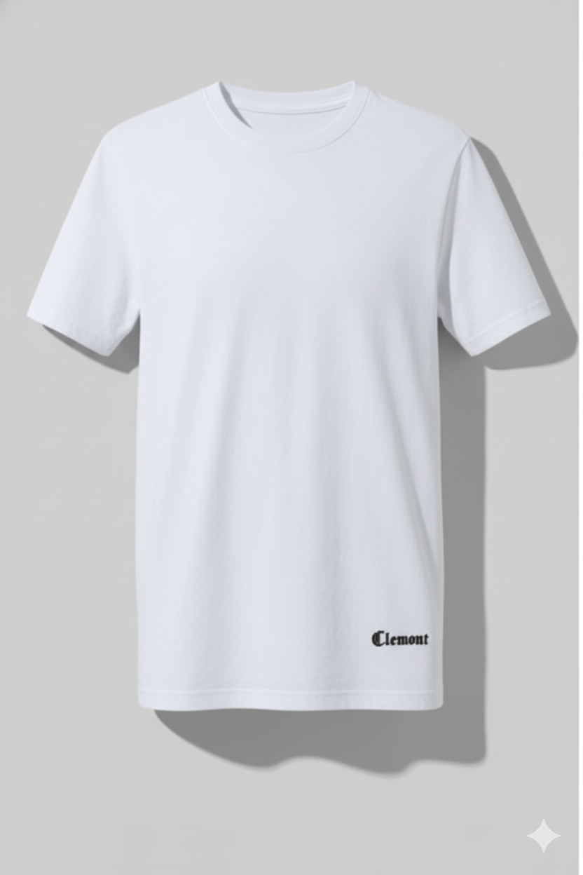 Camiseta Blanca “Vivi il Presente” Clement