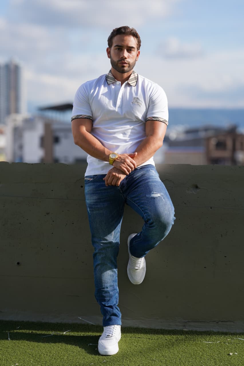 POLO PREMIUM BLANCO