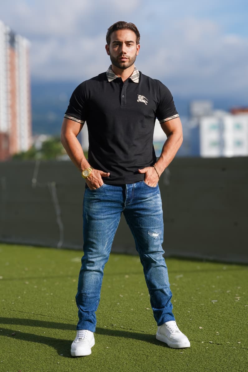 POLO PREMIUM NEGRA