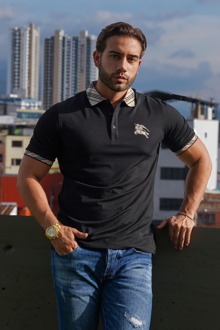 POLO PREMIUM NEGRA