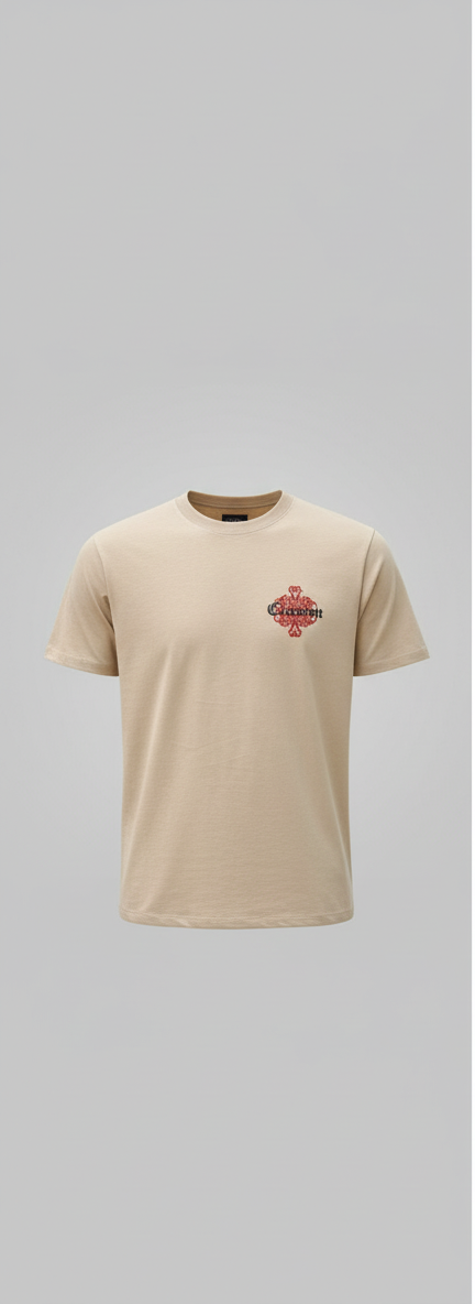 CAMISETA BEIGE CL HORMA REGULAR