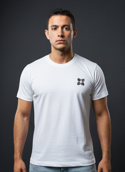 CAMISETA BLANCA HORMA REGULAR