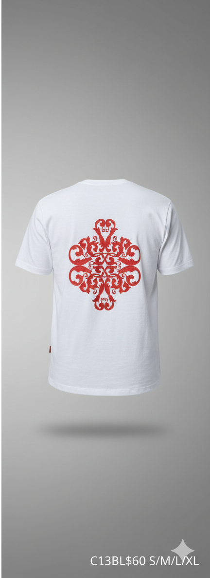 CAMISETA BLANCA HORMA REGULAR