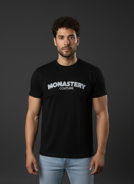 CAMISETA NEGRA HORMA REGULAR