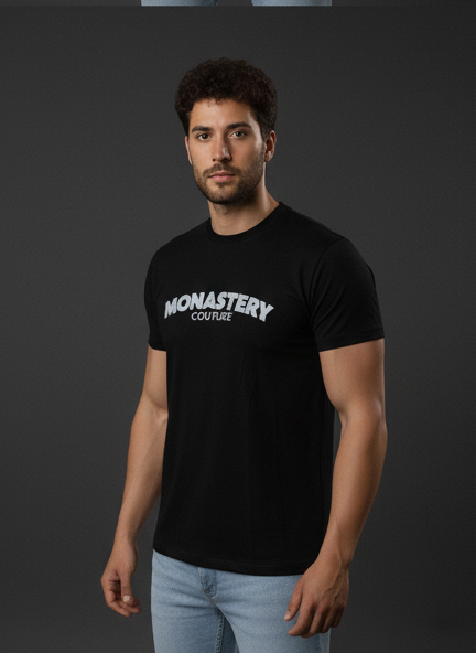 CAMISETA NEGRA HORMA REGULAR