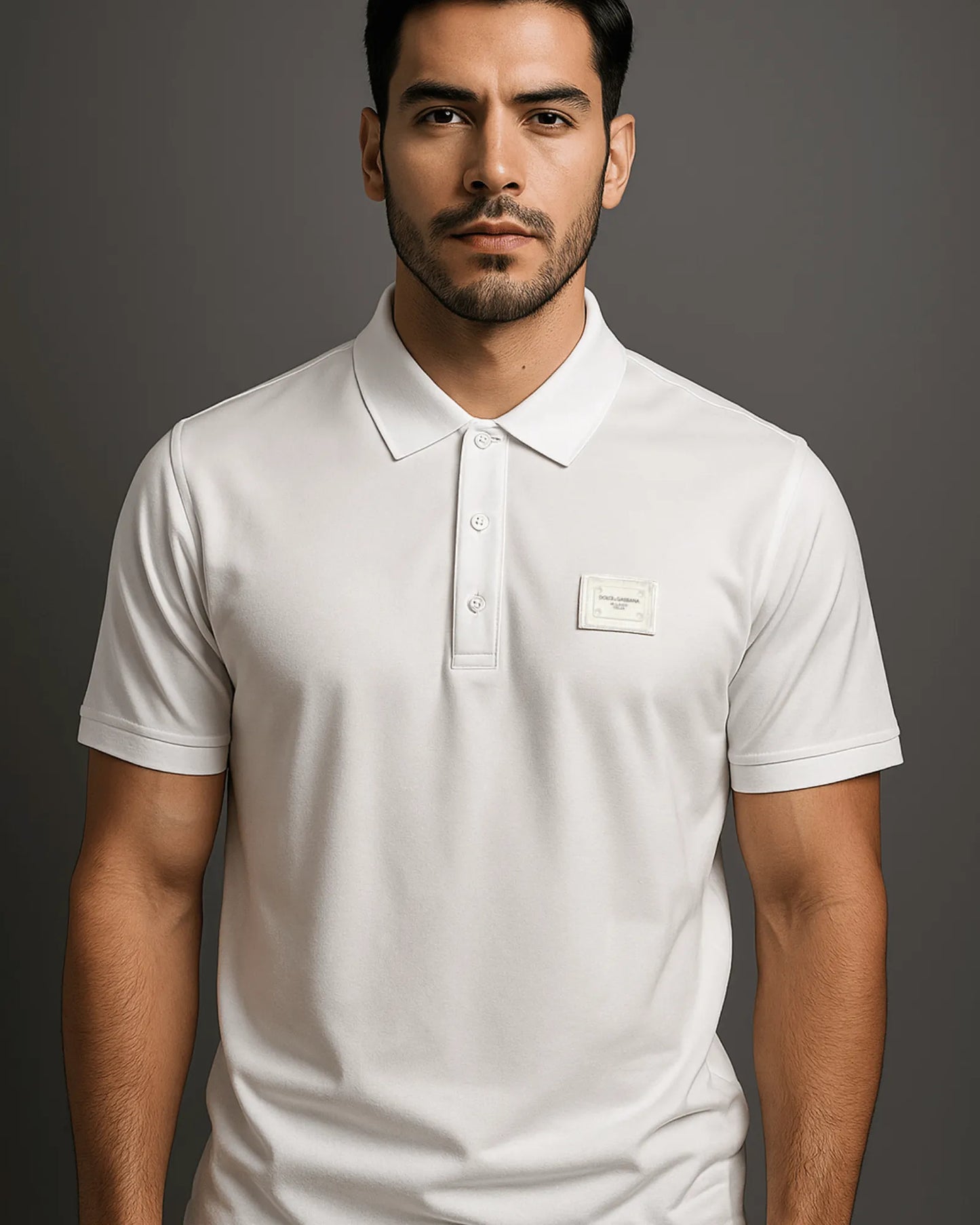 POLO BLANCO DOLCE & GABBANA