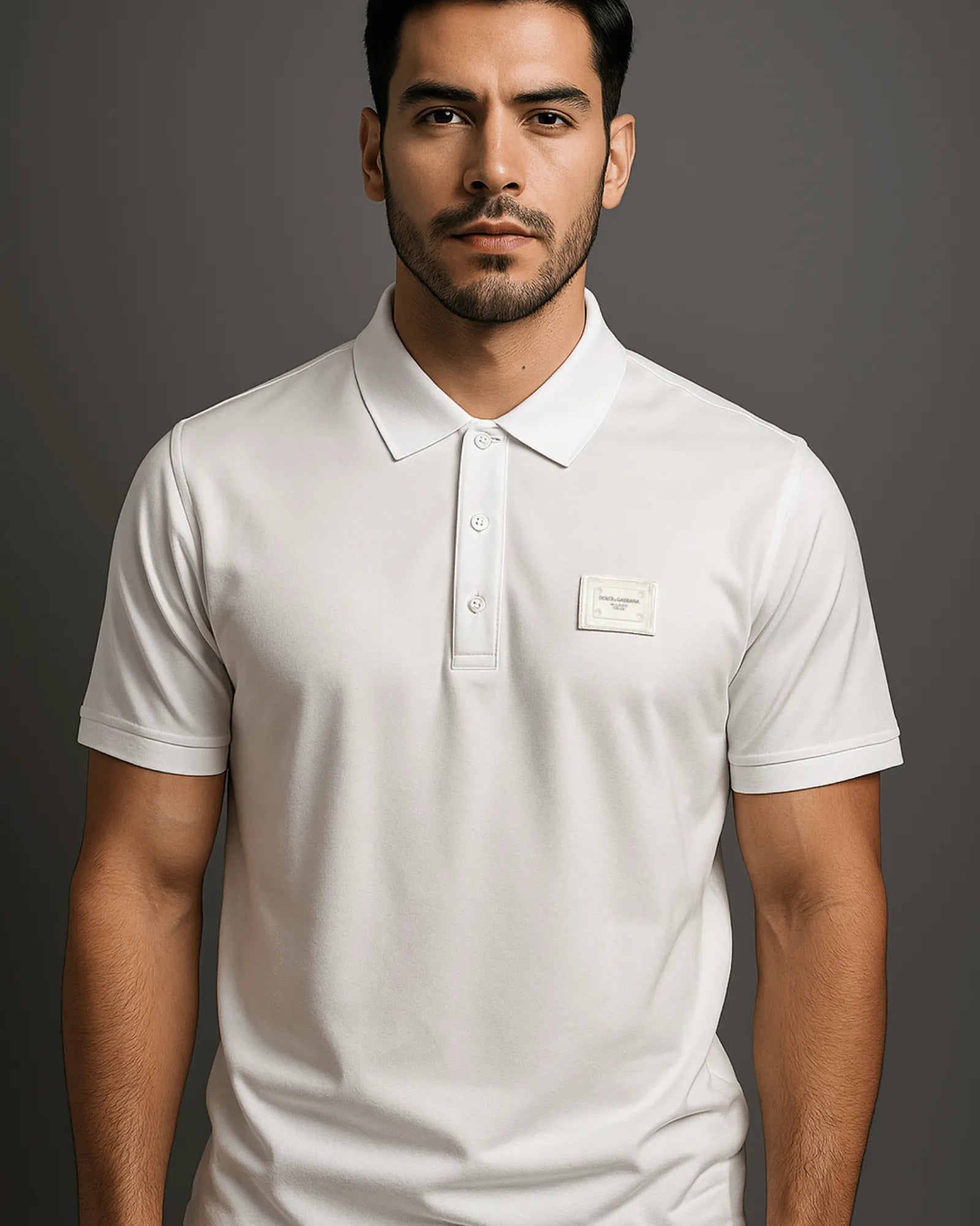 POLO BLANCO DOLCE & GABBANA