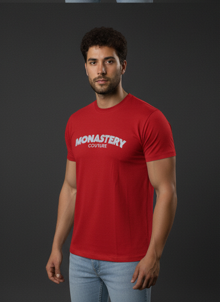 CAMISETA ROJA HORMA REGULAR