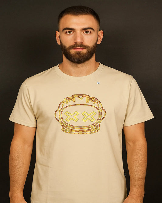 CAMISETA MONASTERY ASTRONAUTA BEIGE